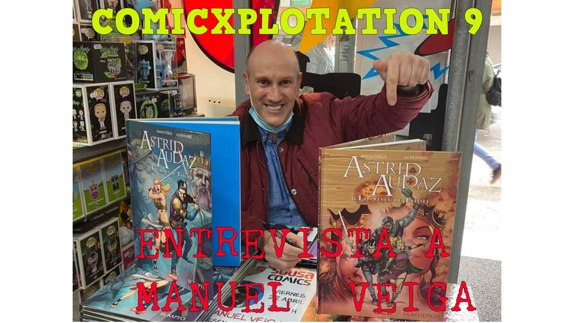 Comicxplotation 9 entrevista a Manuel Veiga
